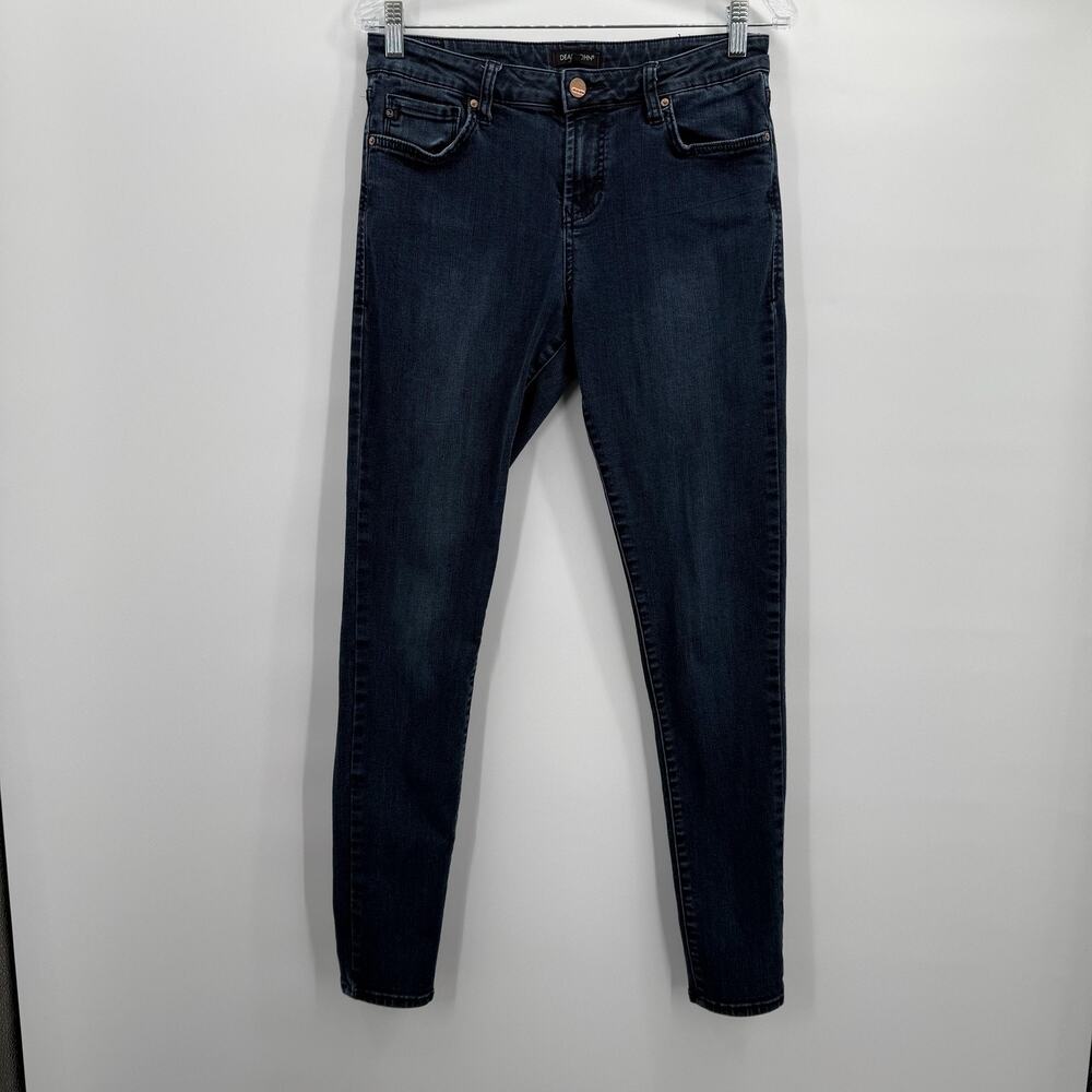 Dear‎ John Jeans Womens 28 Dark Wash Gisele High Waisted Skinny Tencel DPM11A113